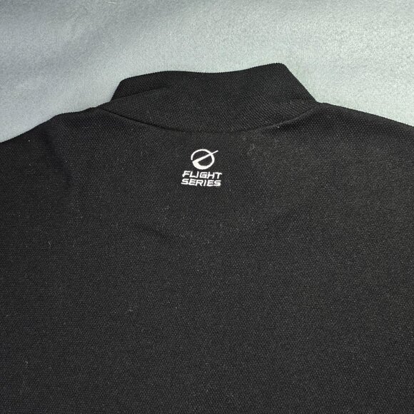 North Face Sweater Mens Large Black Flight Series Quarter Zip Pullover Top Layer - Picture 4 of 9